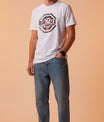 Men’s Outlaws Regular Printed T-Shirt – 100% Cotton Casual Wear