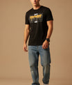 Men’s Outlaws Regular Printed T-Shirt – 100% Cotton Casual Wear