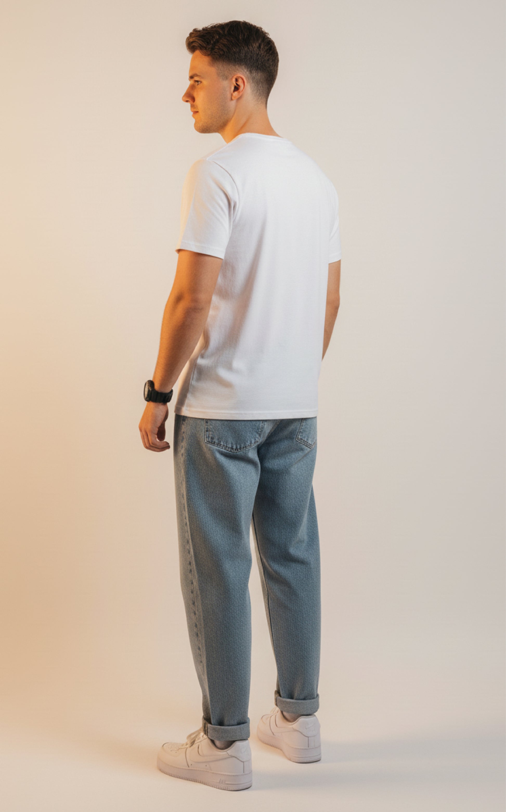 Men’s Outlaws Regular Printed T-Shirt – 100% Cotton Casual Wear