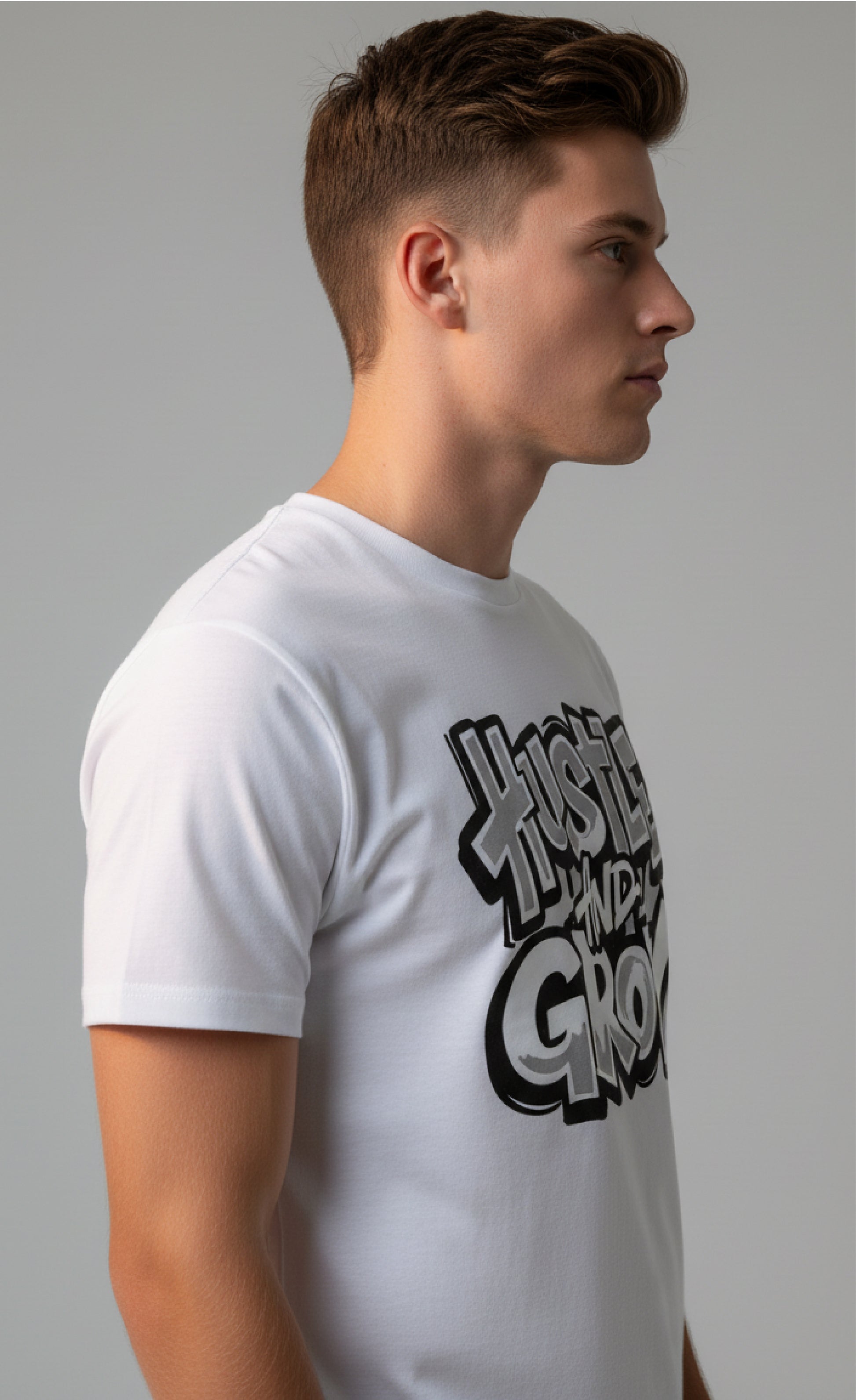 Men’s Outlaws Regular Printed T-Shirt – 100% Cotton Casual Wear