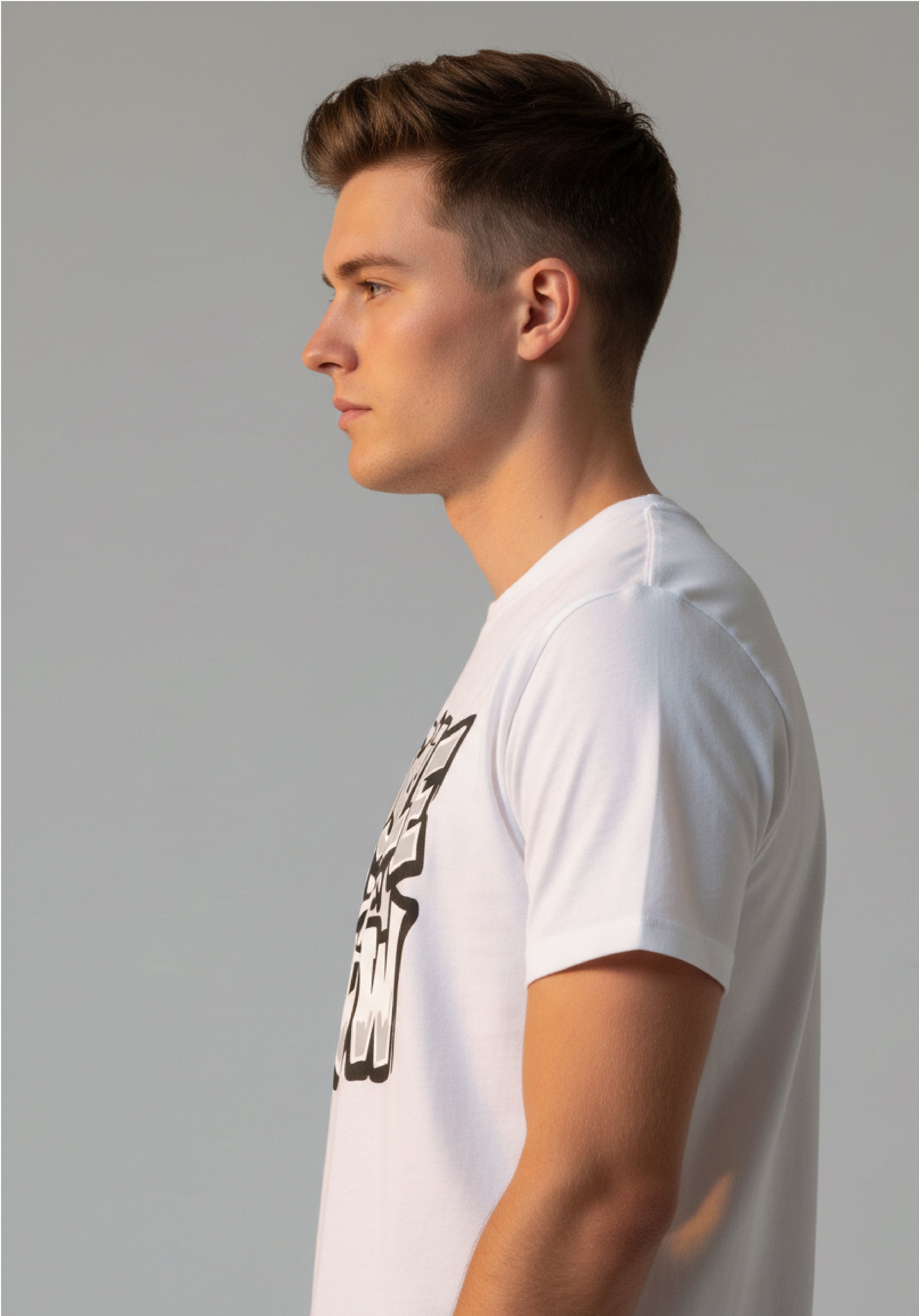 Men’s Outlaws Regular Printed T-Shirt – 100% Cotton Casual Wear