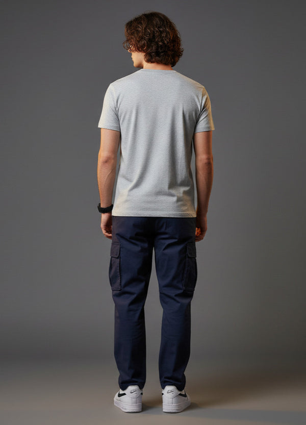 Men's Outlaws Pack Of 3 Regular Fit V-Neck Bio Finish T-shirt