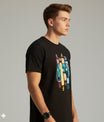 Men’s Outlaws Regular Printed T-Shirt – 100% Cotton Casual Wear