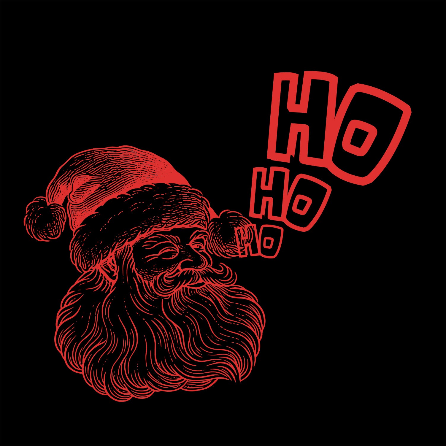 Men’s Outlaws Christmas Printed T-Shirt – 100% Cotton Festive Casual Wear