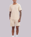 Men’s Cream Co-Ord Set – Everyday Comfort Wear