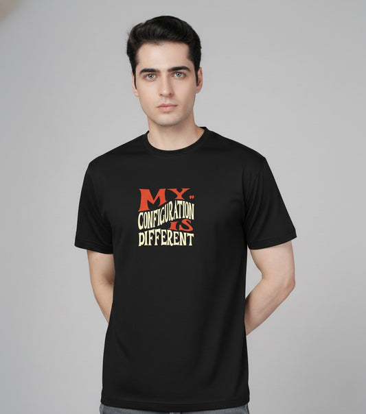 Men’s Outlaws Regular Printed T-Shirt – 100% Cotton Casual Wear