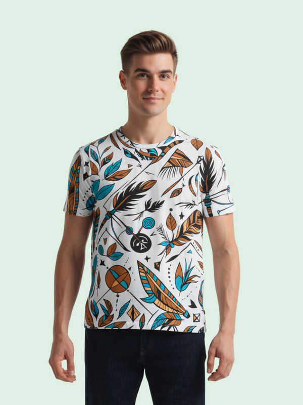 Outlaws Regular AOP Cotton Tee