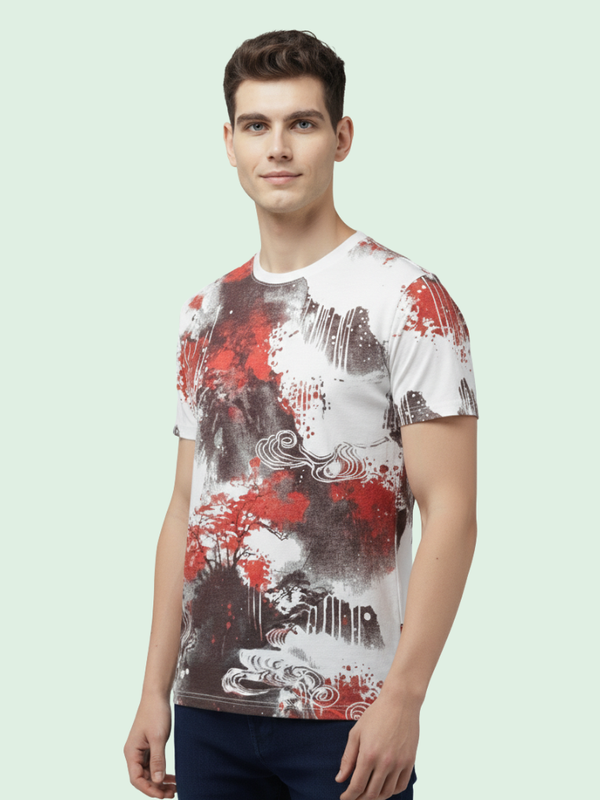 Outlaws Regular AOP Cotton Tee