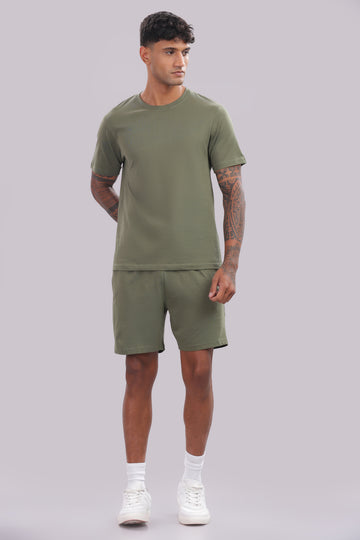 Men’s Olive Green Co-Ord Set – Everyday Comfort Wear