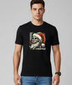 Men’s Outlaws Christmas Printed T-Shirt – 100% Cotton Festive Casual Wear