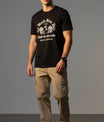 Men’s Outlaws Regular Printed T-Shirt – 100% Cotton Casual Wear