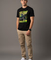 Men’s Outlaws Regular Printed T-Shirt – 100% Cotton Casual Wear