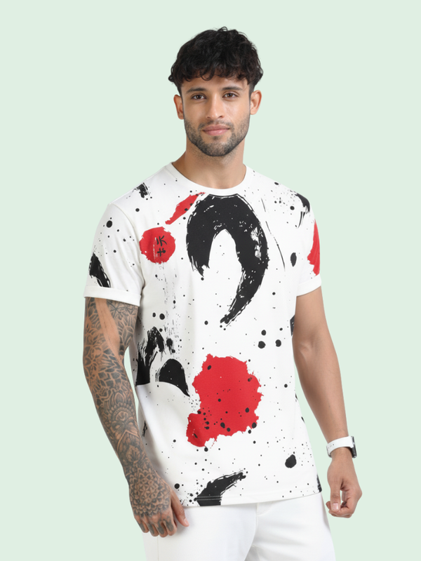 Outlaws Regular AOP Cotton Tee