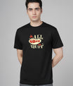 Men’s Outlaws Regular Printed T-Shirt – 100% Cotton Casual Wear