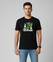 Men’s Outlaws Christmas Printed T-Shirt – 100% Cotton Festive Casual Wear