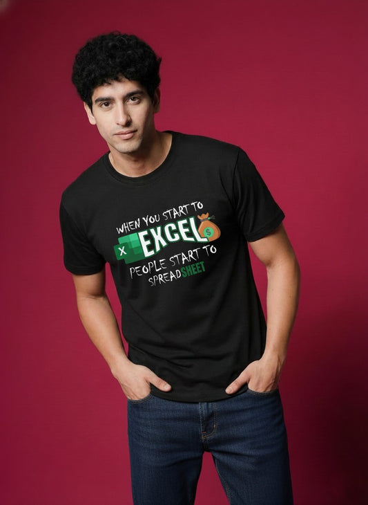 Men’s Outlaws Regular Printed T-Shirt – 100% Cotton Casual Wear