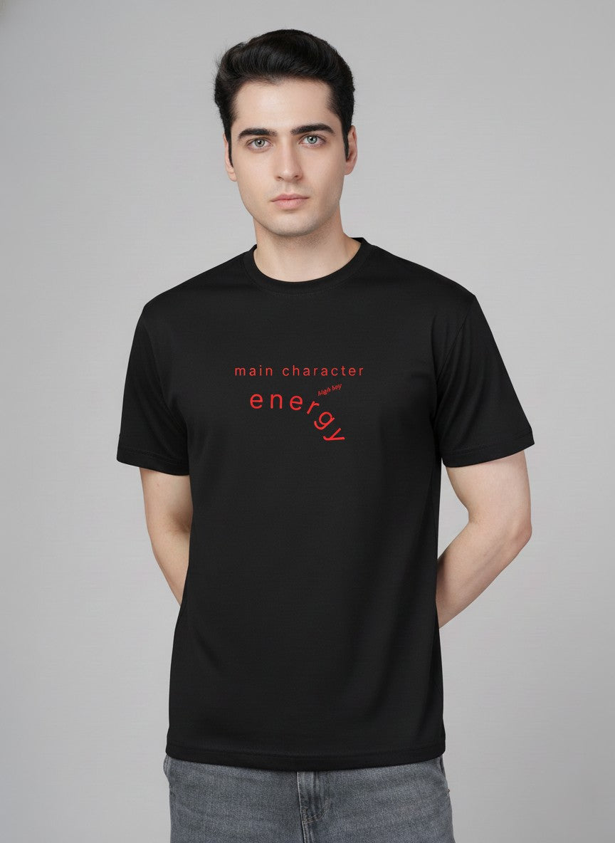 Men’s Outlaws Regular Printed T-Shirt – 100% Cotton Casual Wear