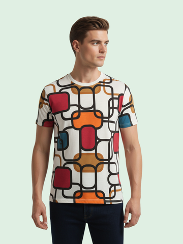 Outlaws Regular AOP Cotton Tee