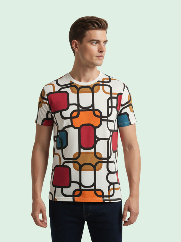 Outlaws Regular AOP Cotton Tee