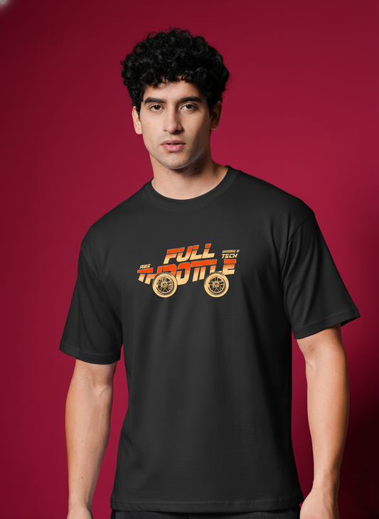 Men’s Outlaws Regular Printed T-Shirt – 100% Cotton Casual Wear