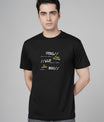 Men’s Outlaws Regular Printed T-Shirt – 100% Cotton Casual Wear