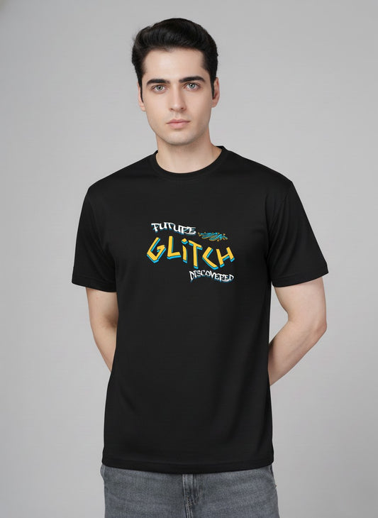 Men’s Outlaws Regular Printed T-Shirt – 100% Cotton Casual Wear