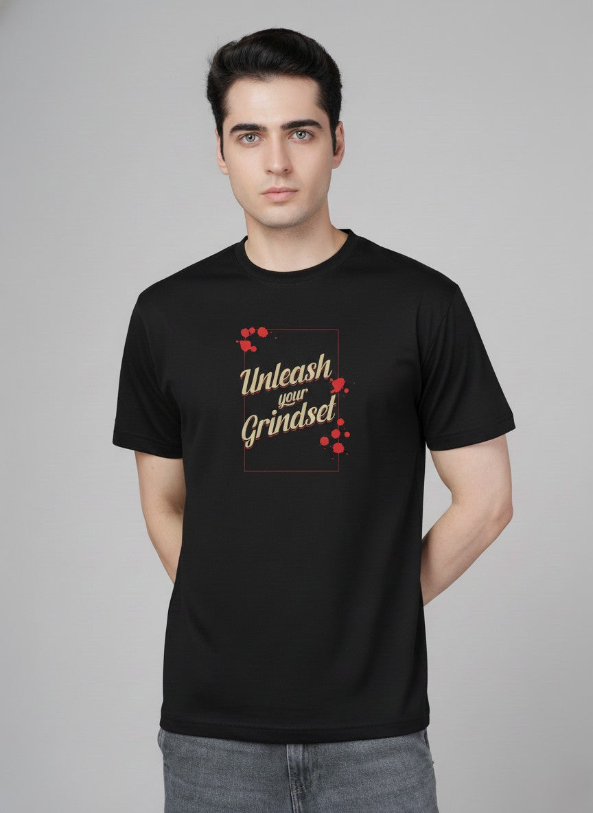 Men’s Outlaws Regular Printed T-Shirt – 100% Cotton Casual Wear