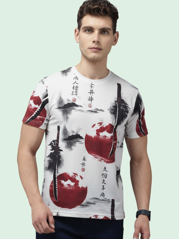 Outlaws Regular AOP Cotton Tee