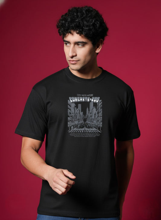 Men’s Outlaws Regular Printed T-Shirt – 100% Cotton Casual Wear