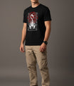 Men’s Outlaws Regular Printed T-Shirt – 100% Cotton Casual Wear
