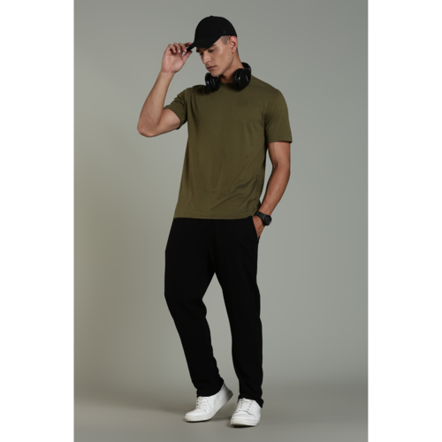 Outlaws Solid T-shirt for Men