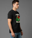 Men’s Outlaws Christmas Printed T-Shirt – 100% Cotton Festive Casual Wear
