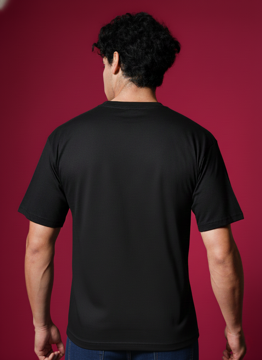 Men’s Outlaws Regular Printed T-Shirt – 100% Cotton Casual Wear