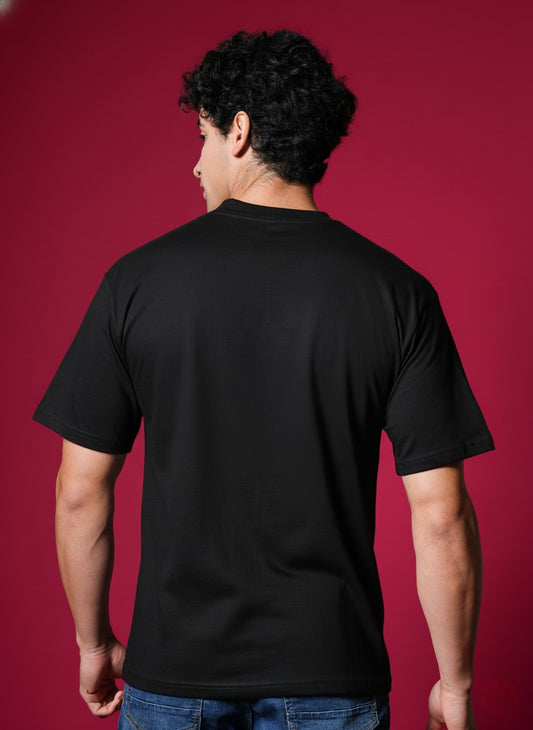 Men’s Outlaws Regular Printed T-Shirt – 100% Cotton Casual Wear