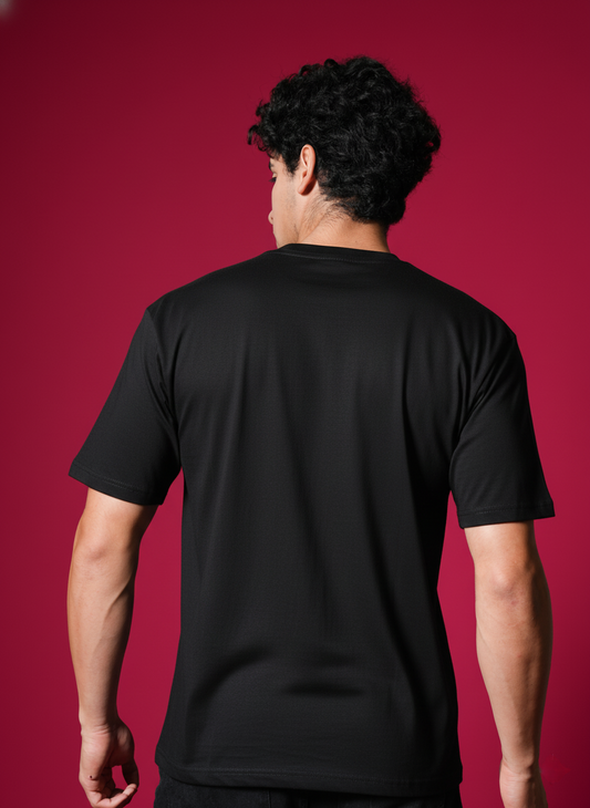 Men’s Outlaws Regular Printed T-Shirt – 100% Cotton Casual Wear