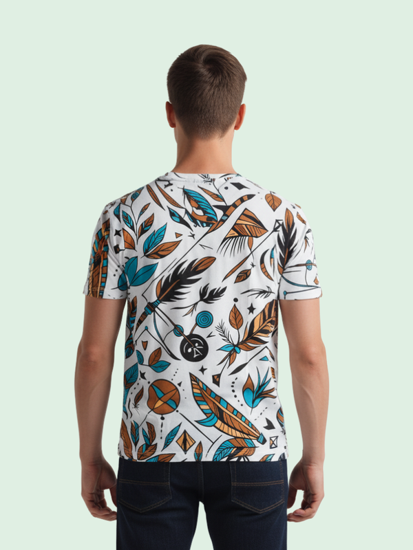 Outlaws Regular AOP Cotton Tee