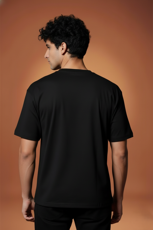Men’s Outlaws Regular Fit T-Shirt with Hampi City Graphic | 100% Cotton Casual Wear