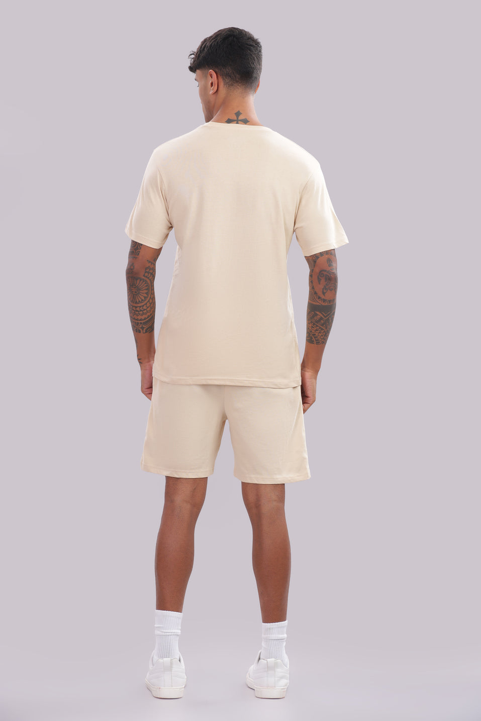 Men’s Cream Co-Ord Set – Everyday Comfort Wear