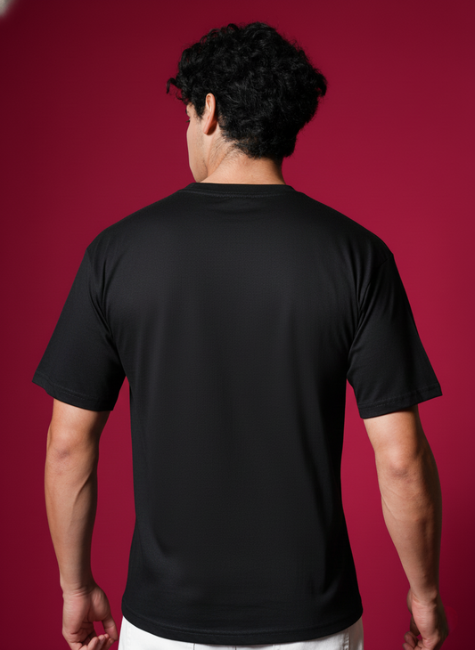 Men’s Outlaws Regular Printed T-Shirt – 100% Cotton Casual Wear