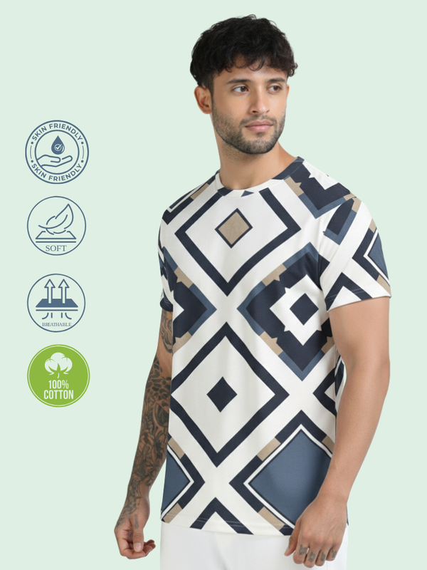 Outlaws Regular AOP Cotton Tee