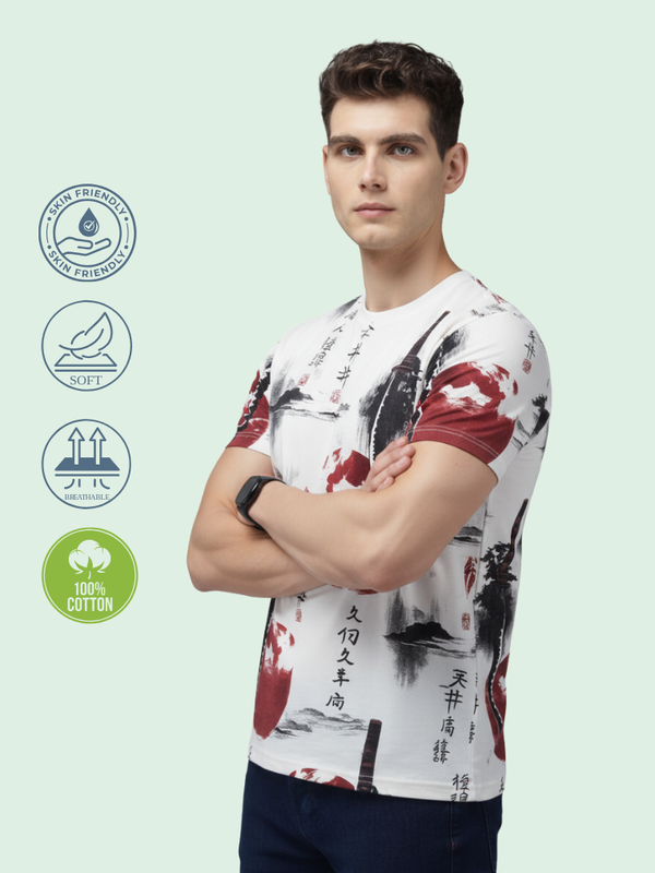 Outlaws Regular AOP Cotton Tee