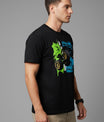 Men’s Outlaws Regular Printed T-Shirt – 100% Cotton Casual Wear