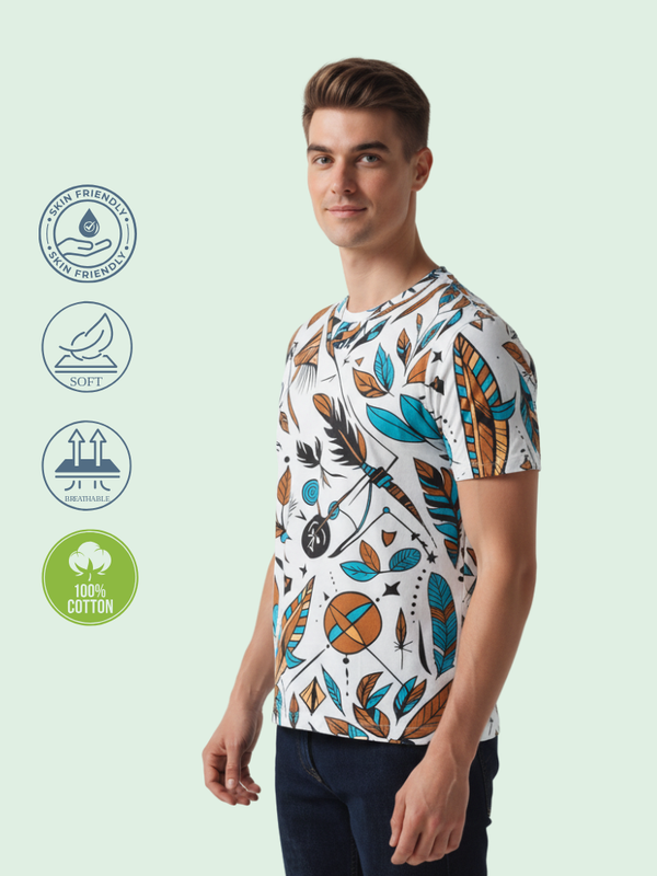 Outlaws Regular AOP Cotton Tee