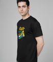 Men’s Outlaws Regular Printed T-Shirt – 100% Cotton Casual Wear