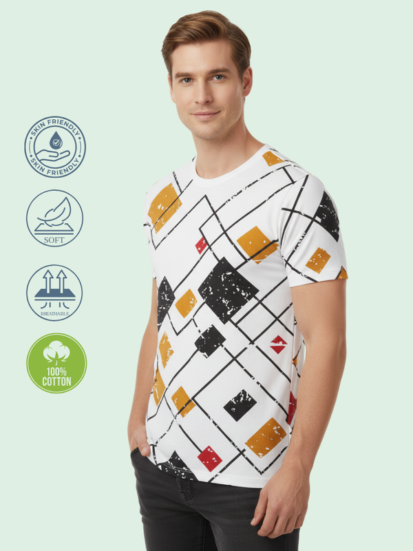 Outlaws Regular AOP Cotton Tee