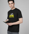 Men’s Outlaws Regular Printed T-Shirt – 100% Cotton Casual Wear