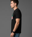 Men’s Outlaws Christmas Printed T-Shirt – 100% Cotton Festive Casual Wear