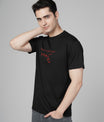 Men’s Outlaws Regular Printed T-Shirt – 100% Cotton Casual Wear
