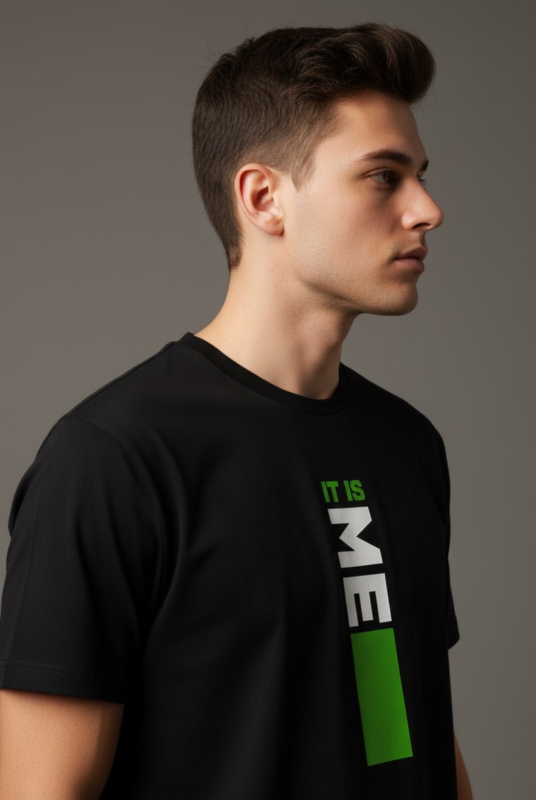 Men’s Outlaws Regular Printed T-Shirt – 100% Cotton Casual Wear