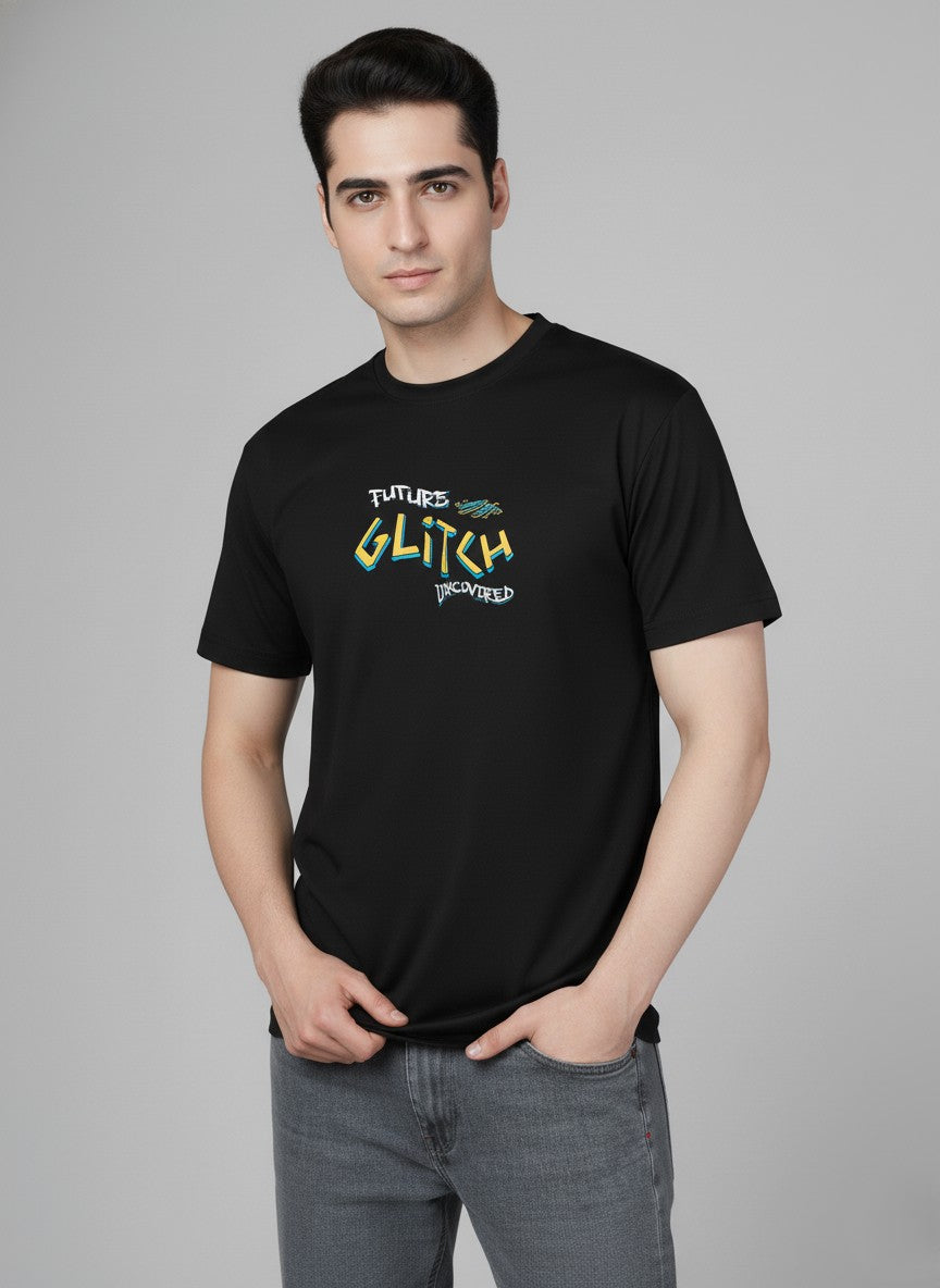 Men’s Outlaws Regular Printed T-Shirt – 100% Cotton Casual Wear